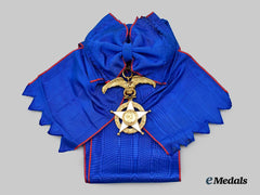 Chile, Republic. An Order of Merit, Grand Cross Sash Badge, c.1935