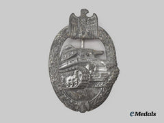 Germany, Wehrmacht. A Panzer Assault Badge, Silver Grade, by Rudolf Karneth