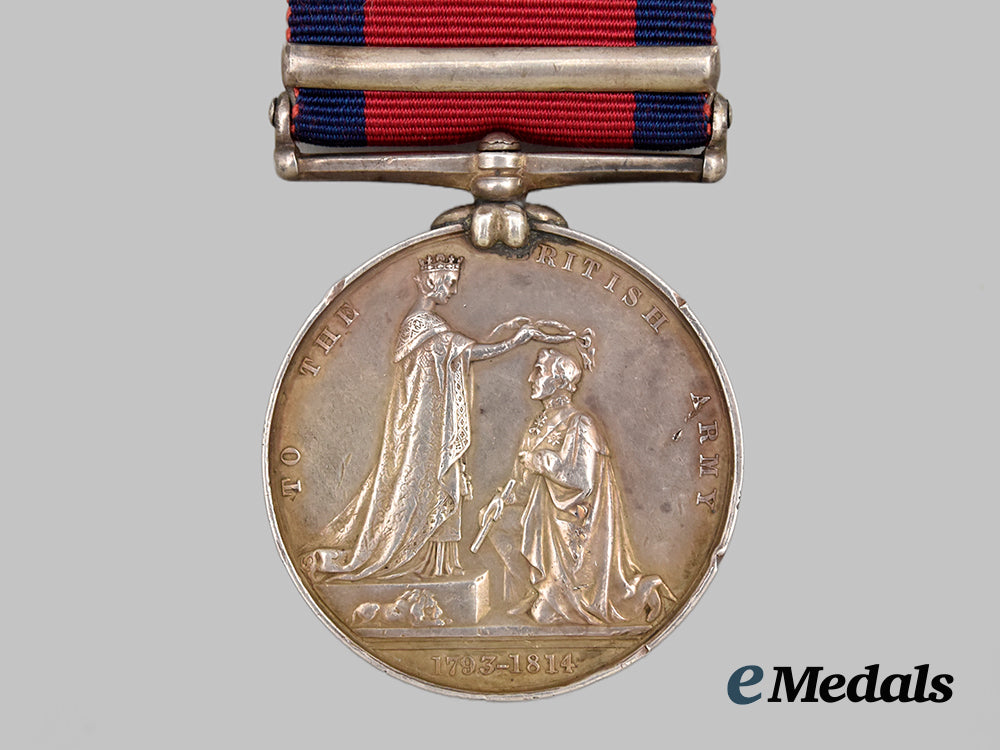 united_kingdom._a_military_general_service_medal,_fort_detroit_named_to_private_john_smitzer_of_the_canadian_militia___m_n_c7635