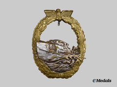 Germany, Kriegsmarine. An S-Boat War Badge, First Pattern, by Schwerin