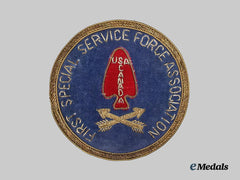 Canada, Commonwealth. United States. A First Special Service Force Association Blazer Patch