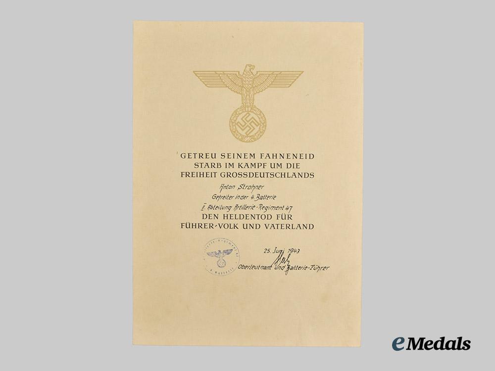 germany,_wehrmacht._a_mixed_lot_of_private_wartime_photographs,_with_hero’s_death_certificate,_to_gefreiter_anton_strohner___m_n_c7675