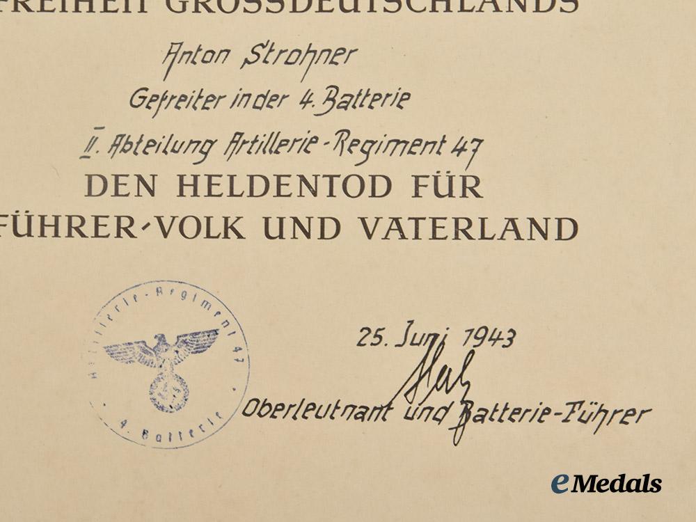 germany,_wehrmacht._a_mixed_lot_of_private_wartime_photographs,_with_hero’s_death_certificate,_to_gefreiter_anton_strohner___m_n_c7676
