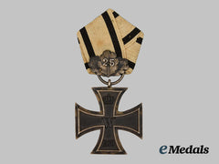 Germany, Imperial. A Rare 1870 Iron Cross II Class for Non-Combatants, with 25th Jubilee Clasp