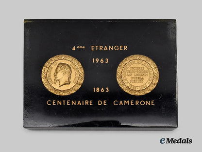 france,_fifth_republic._a_battle_of_camarón_centenary_commemorative_plaque___m_n_c7731