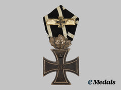 Germany, Imperial. An 1870 Iron Cross II Class, with 25th Jubilee and 1914 Clasps