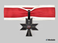 Croatia, Independent State. An Order of the Iron Trefoil, I Class Cross, c.1941