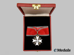 Germany, Third Reich. An Order of the German Eagle, III Class Cross with Case, by Gebrüder Godet
