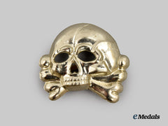 Germany, SS. A Waffen-SS Death’s Head Visor Cap Insignia - Type I