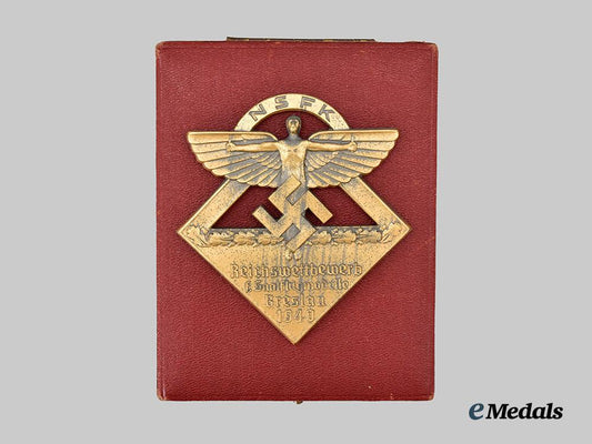germany,_n_s_f_k._a1940_participant’s_plaque_for_an_indoor_model_aircraft_competition,_with_case_and_certificate,_by_a._werner&_söhne___m_n_c7834
