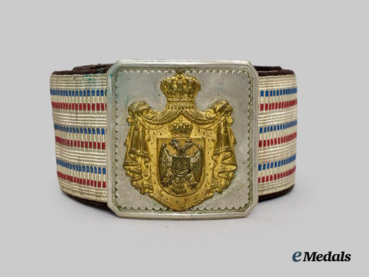 yugoslavia,_kingdom._an_officer’s_belt_and_buckle,_c.1920___m_n_c7843