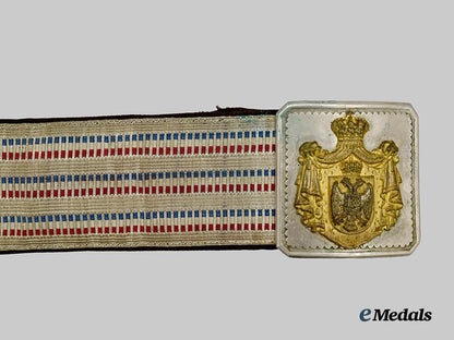 yugoslavia,_kingdom._an_officer’s_belt_and_buckle,_c.1920___m_n_c7845