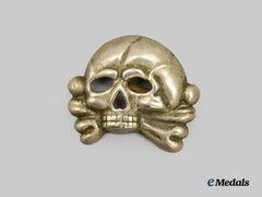 Germany, SS. A Waffen-SS Death’s Head Visor Cap Insignia - Type I