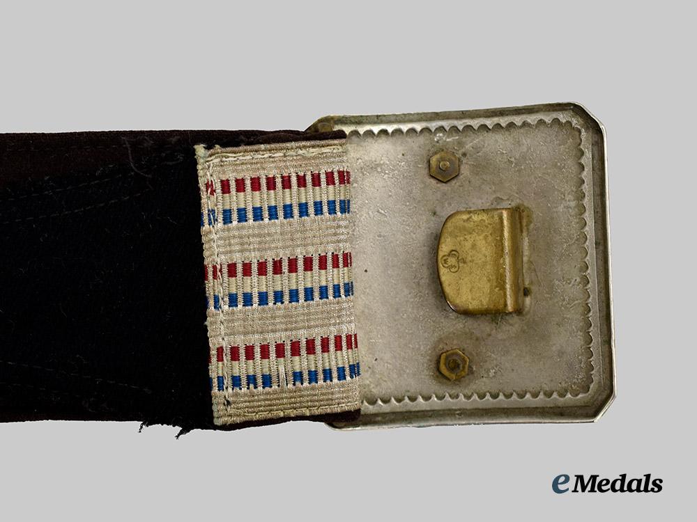 yugoslavia,_kingdom._an_officer’s_belt_and_buckle,_c.1920___m_n_c7848