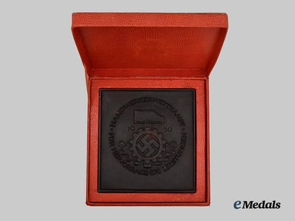 germany,_d_a_f._a1939_craftsmen_competition_outstanding_achievement_plaque,_with_case,_by_hüttenamt_gleiwitz___m_n_c7859