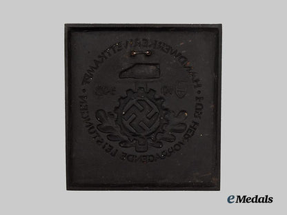 germany,_d_a_f._a1939_craftsmen_competition_outstanding_achievement_plaque,_with_case,_by_hüttenamt_gleiwitz___m_n_c7863