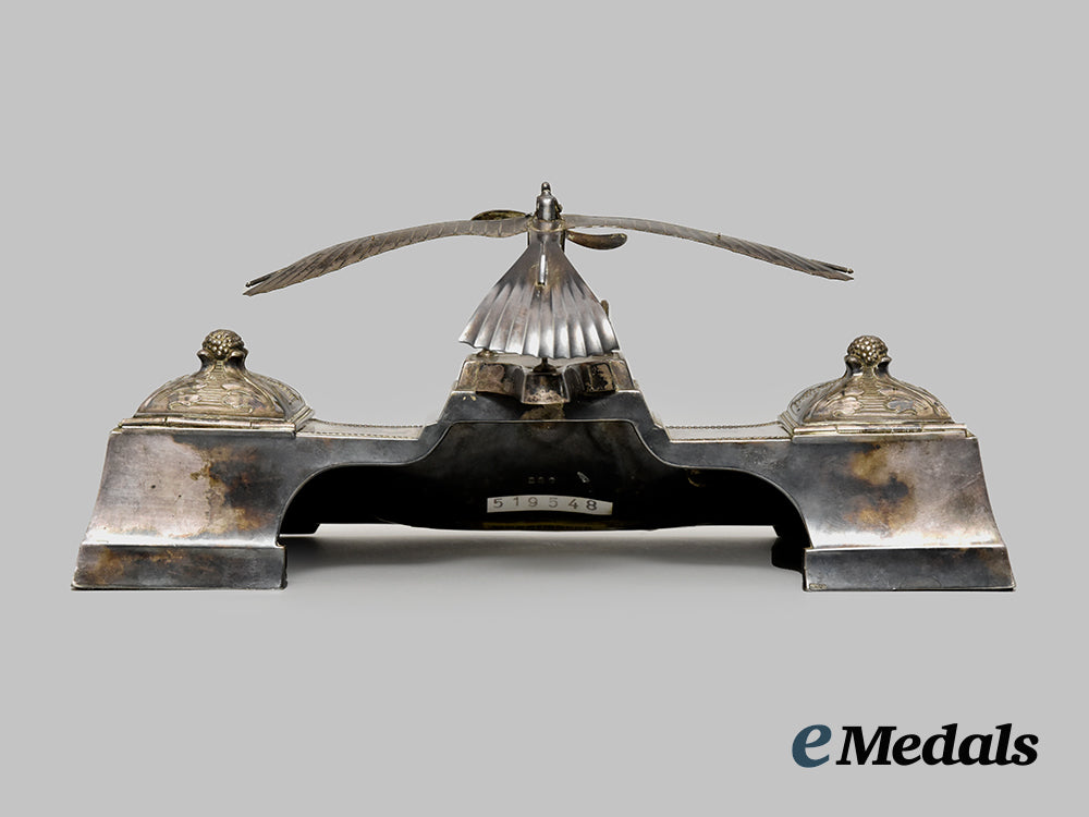 germany,_imperial._a_superb_silver_inkwell_desk_set_from_the_estate_of_manfred_von_richthofen,_by_w_m_f___m_n_c7872