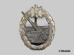 Germany, Kriegsmarine. A Coastal Artillery War Badge, by C.E. Juncker