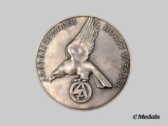 Germany, Luftwaffe. A Mint Jagdgeschwader 6 Commemorative Table Medal, by Deschler & Sohn