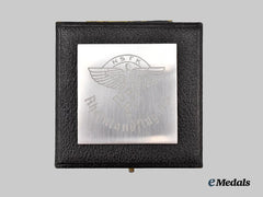 Germany, NSFK. A 1939 Rhineland Flight Commemorative Medallion, with Case