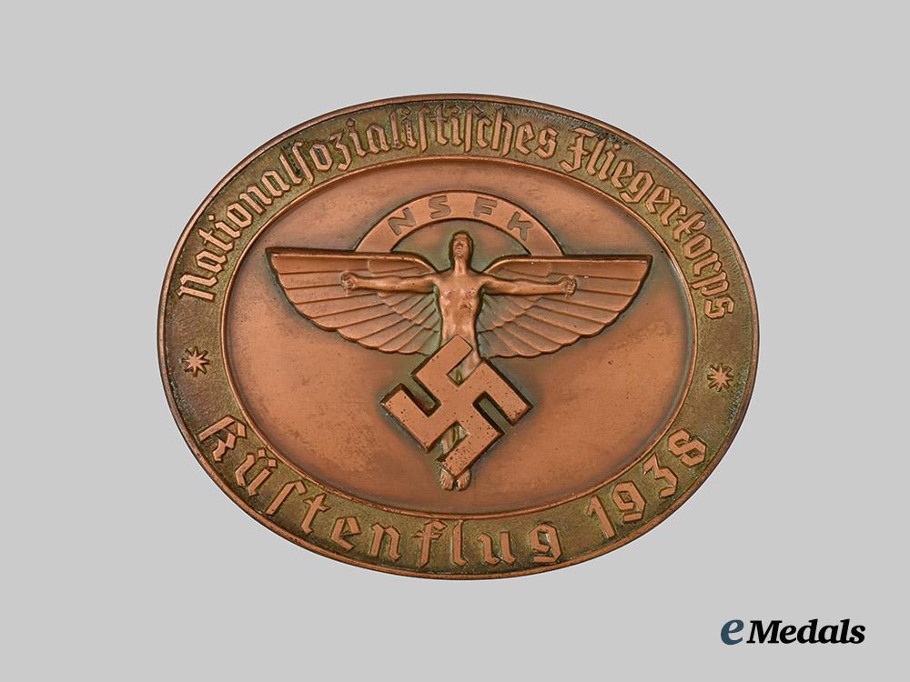 germany,_n_s_f_k._a1938_coastal_flight_participant’s_plaque,_with_case_and_award_document,_to_oberfeuerwehrmann_haar___m_n_c7925