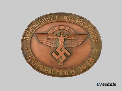 germany,_n_s_f_k._a1938_coastal_flight_participant’s_plaque,_with_case_and_award_document,_to_oberfeuerwehrmann_haar___m_n_c7925
