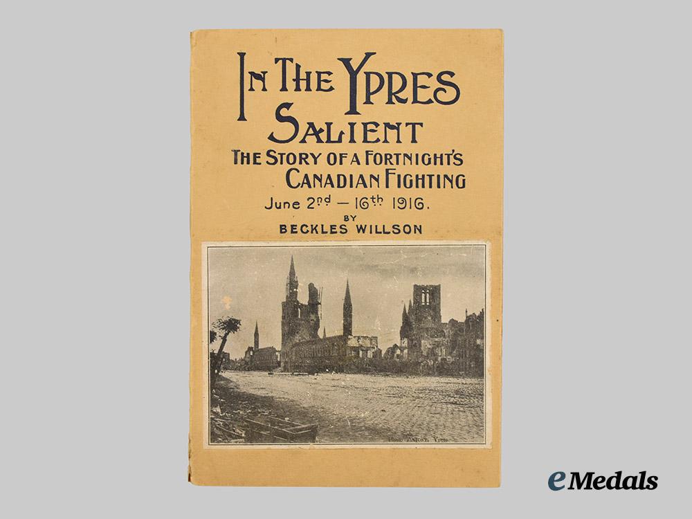 canada,_commonwealth.“_in_the_ypres_salient”_by_beckles_willson,_first_edition___m_n_c7926