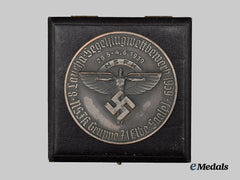 Germany, NSFK. A 1939 Gliding Competition Third Place Victor’s Medallion, with Case, by Gustav Brehmer