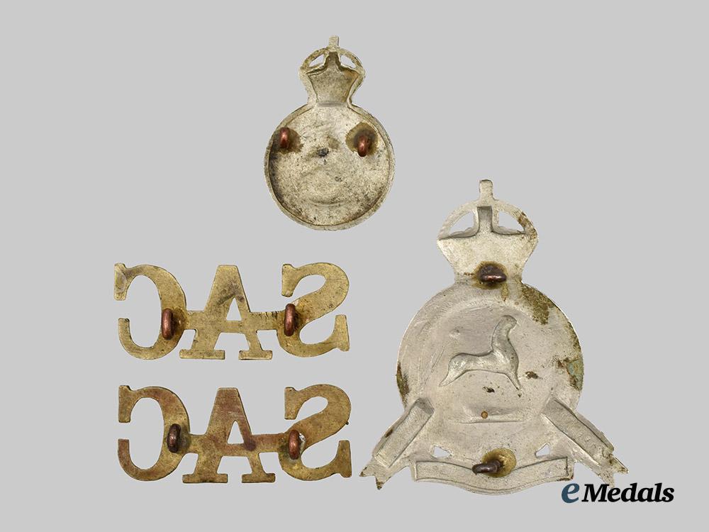 united_kingdom._a_boer_war_period_lot_of_south_african_constabulary_insignia,_c.1900___m_n_c7951