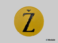 Croatia, Independent State. A Rare Breast Badge for Jewish Citizens, by Braća Knaus