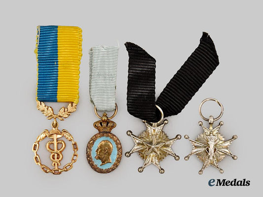 sweden,_kingdom._a_lot_of_four_miniature_decorations___m_n_c7957