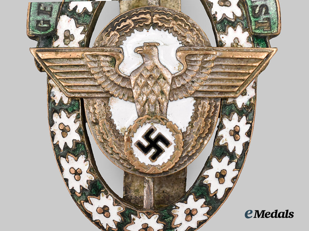 germany,_ordnungspolizei._an_exceptionally_rare_high-_altitude_mountain_gendarmerie_badge,_by_l._klein___m_n_c7963