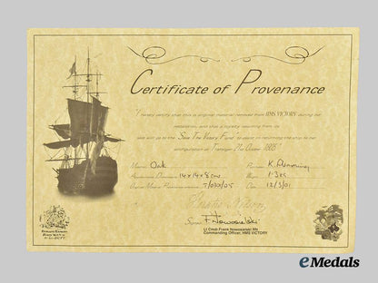 united_kingdom._a_section_of_oak_from_h._m._s._victory___m_n_c7973