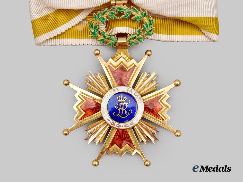 spain,_kingdom._an_order_of_isabella_the_catholic_in_gold,_commander,_c.1920___m_n_c8043