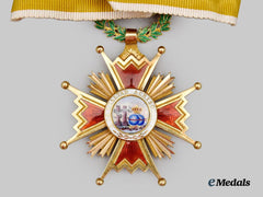 Spain, Kingdom. An Order of Isabella the Catholic in Gold, Commander, c.1920