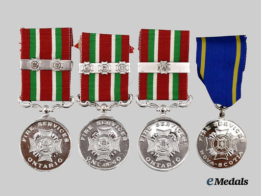 canada._lot_of_four_fire_services_long_service_medals___m_n_c8049