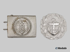 Germany, Third Reich. A Pair of Belt Buckles
