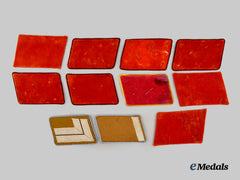 Germany, NSDAP. A Mixed Lot of Political Leader Collar Tabs