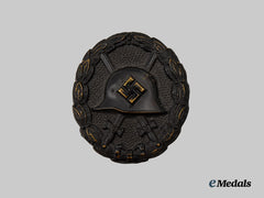 Germany, Wehrmacht. A Black Grade Wound Badge, First Pattern