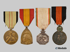 Belgium, Kingdom. A Lot of First War and Commemorative Medals