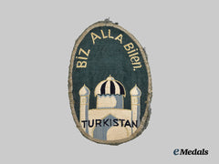 Germany, Wehrmacht. A Turkestan Legion Volunteer’s Sleeve Insignia, First Pattern