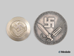 Germany, Third Reich. A Pair of Labour Decorations