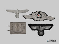 Germany, Third Reich. A Mixed Lot of Uniform Insignia and Accessories