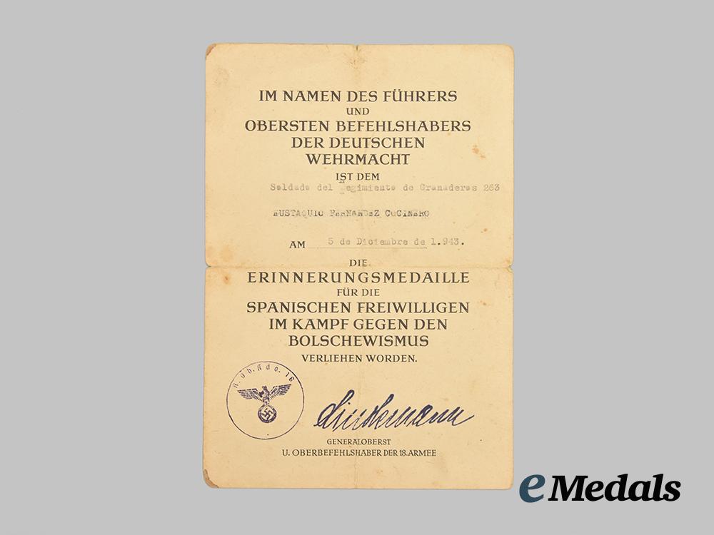 germany,_wehrmacht._a_lot_of_awards,_documents,_and_insignia_to_blue_division_volunteer_eustaquio_fernández_cocinero___m_n_c8144