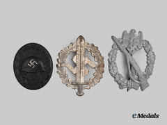 Germany, Third Reich. A Mixed Lot of Badges