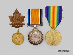 Canada, CEF.  A Memorial Group to Pte. Arthur Edward McKay, 46th Canadian Infantry, KIA September 1918