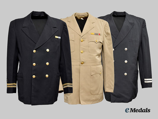United States. Three United States Coast Guard (or USCG Auxiliary) Blouses/Jackets
