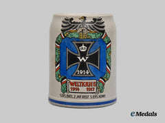 Germany, Imperial. A First World War Commemorative Stein