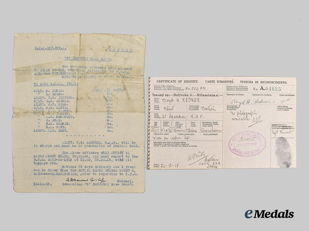 united_kingdom._the_photo_album&_documents_of_second_lieutenant_redner_r_f_c,28th_squadron___m_n_c8238