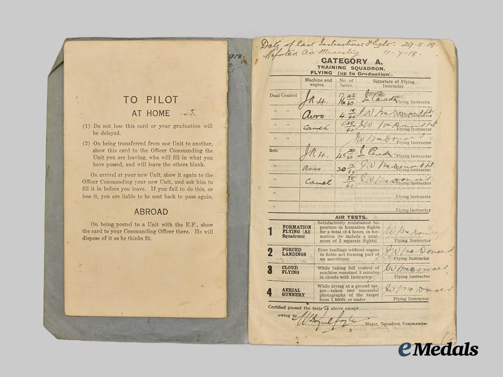 united_kingdom._the_photo_album&_documents_of_second_lieutenant_redner_r_f_c,28th_squadron___m_n_c8242